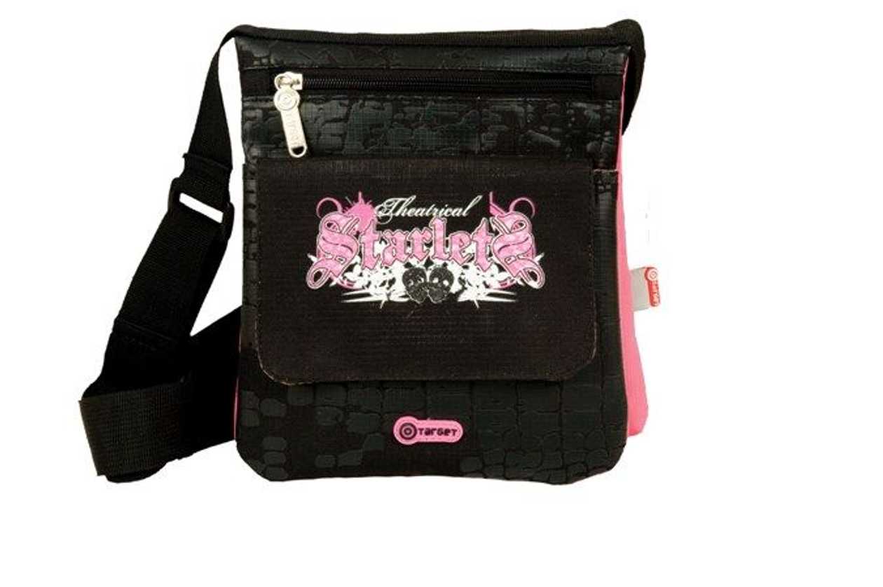 Target Starlet City Bag, Black/pink