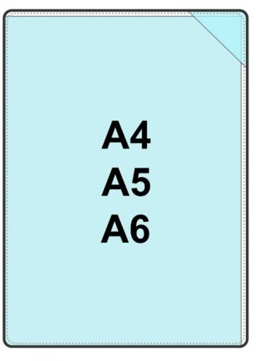 Magnetic Pocket A4 with Corner And Flap, Prolexplast