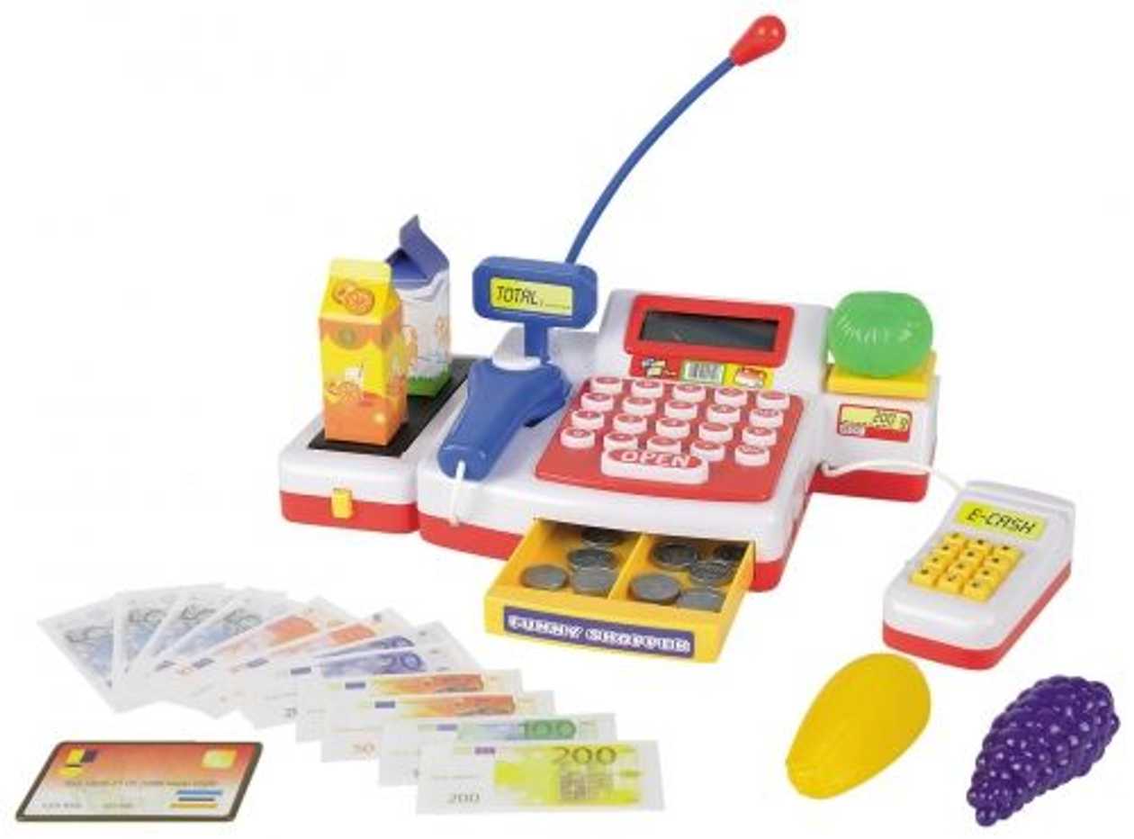 Toy Cash Register with Scanner, 27 x 15 cm, 3+