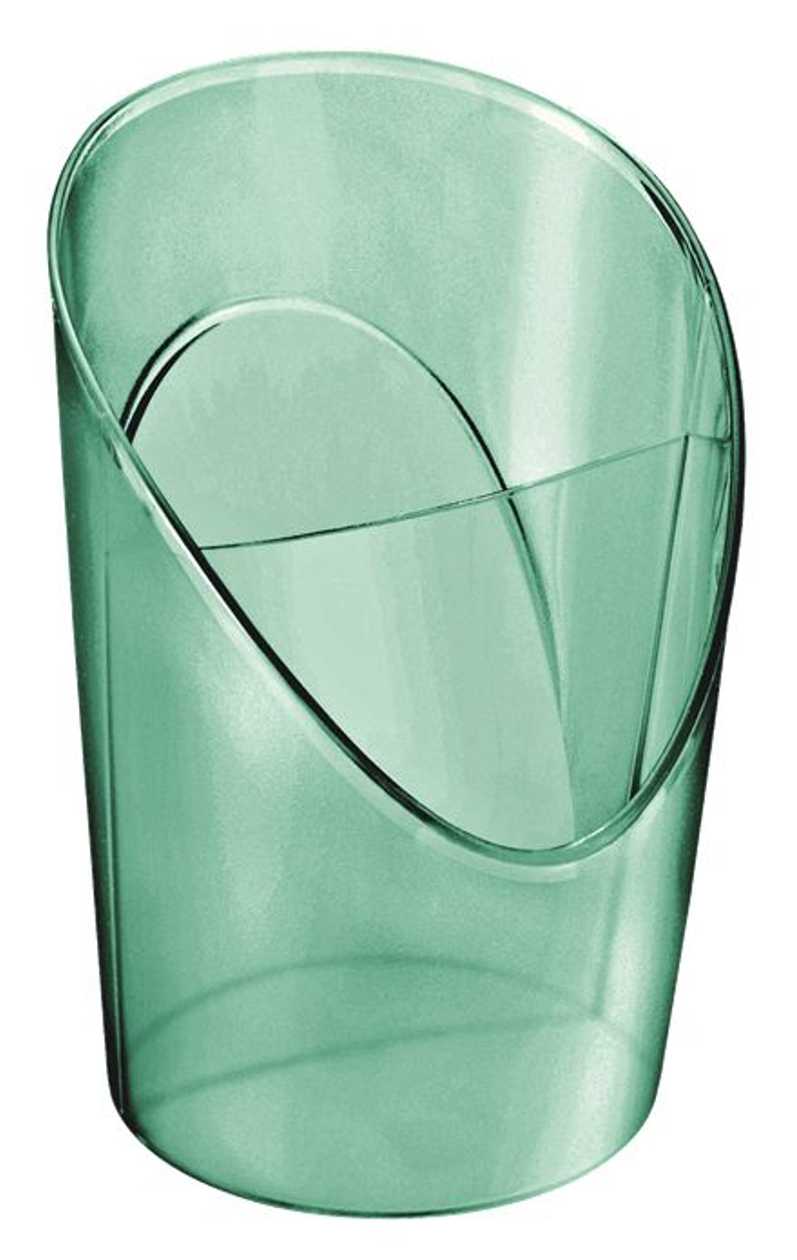 Pencil Cup Esselte Color Ice, (100x125x90 mm), Transparent green