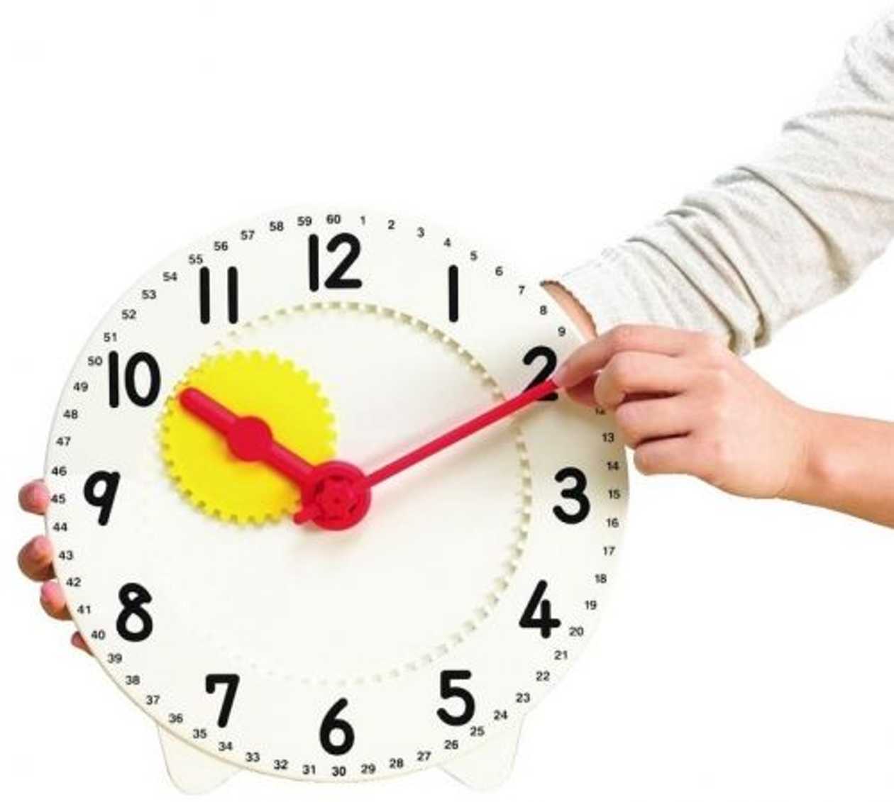 Learning Clock, D 27 cm, Plastic, 3+ (# 25820)