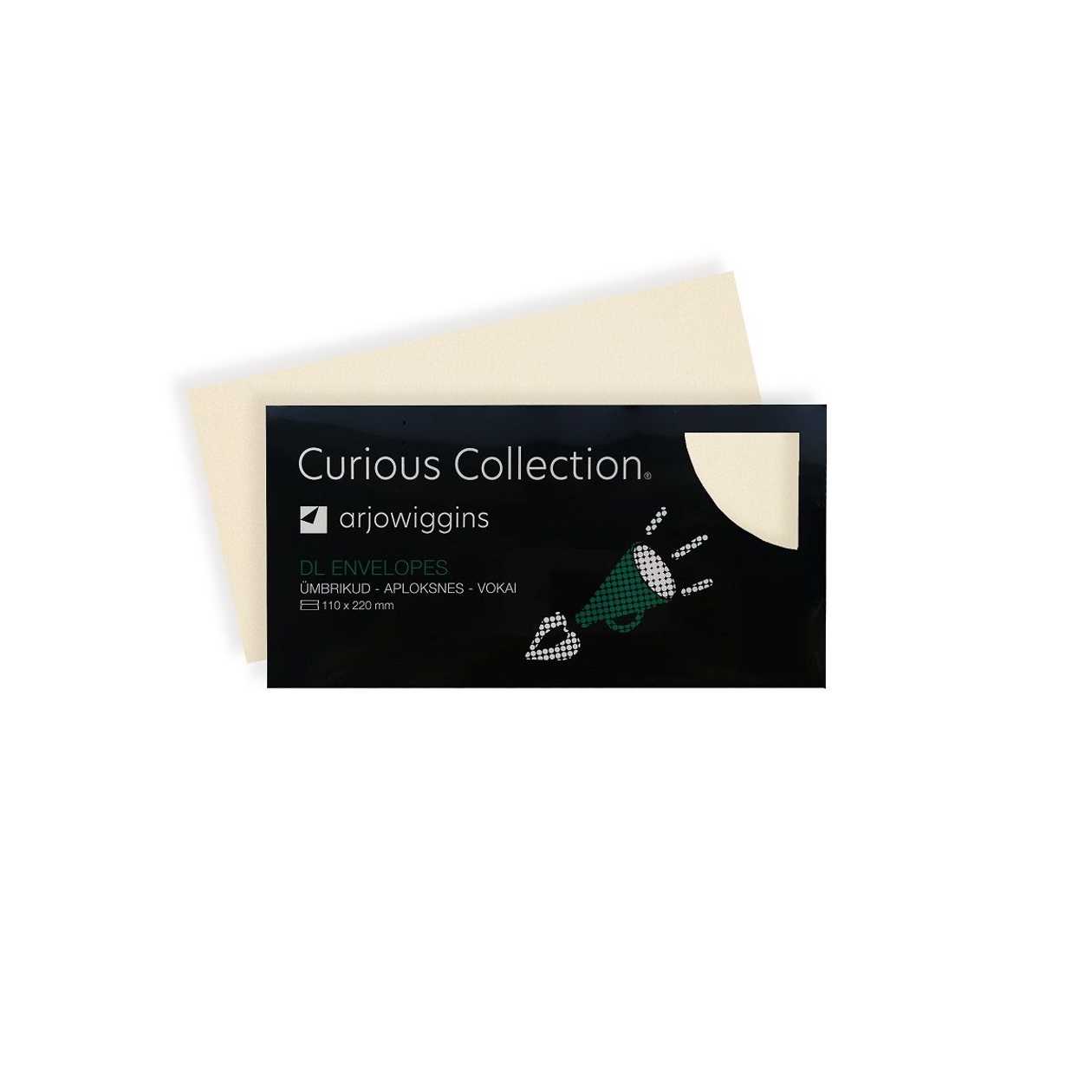 Envelope Curious Metallics White gold C65/20 120 g