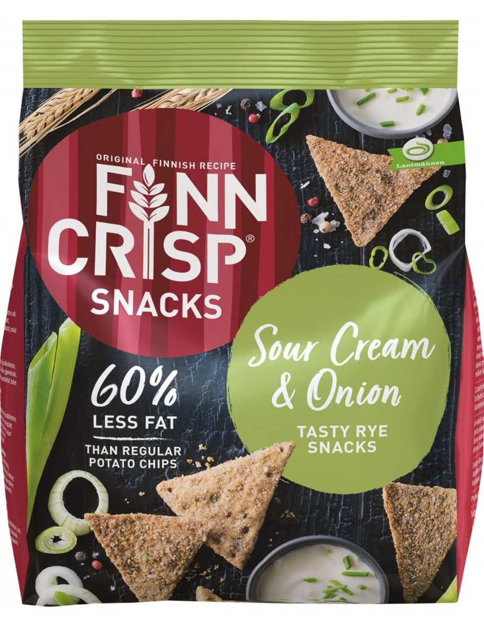 Rye Buns with Sour Cream And Onion Finn Crisp 150 g
