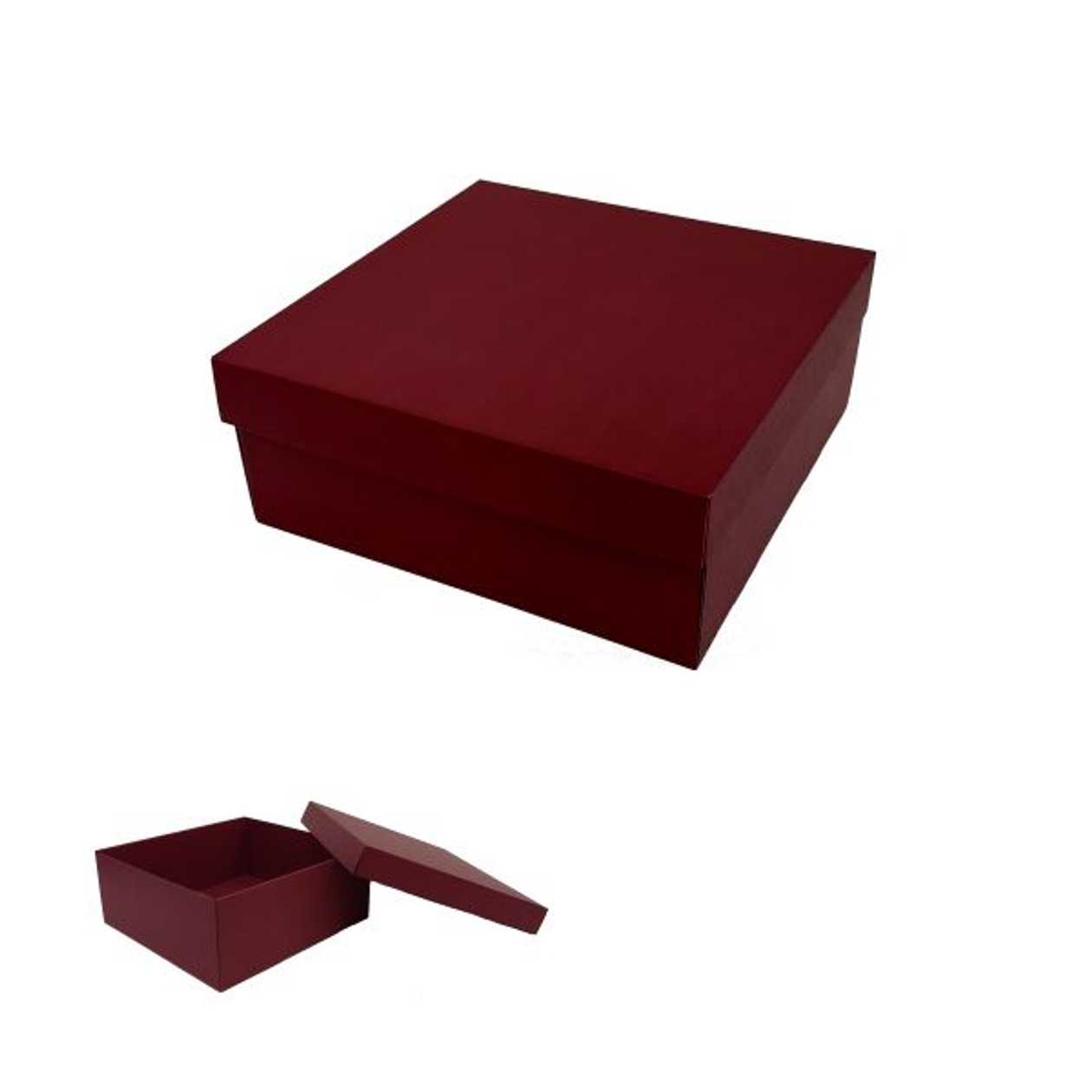 Gift Box 250X250X100 mm Red