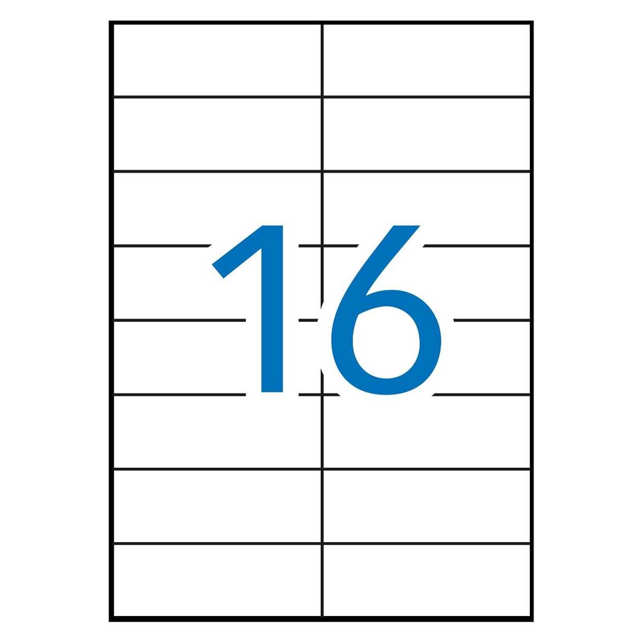 Label Apli 105x37 Ref.12922 10 Sheets/p kg.