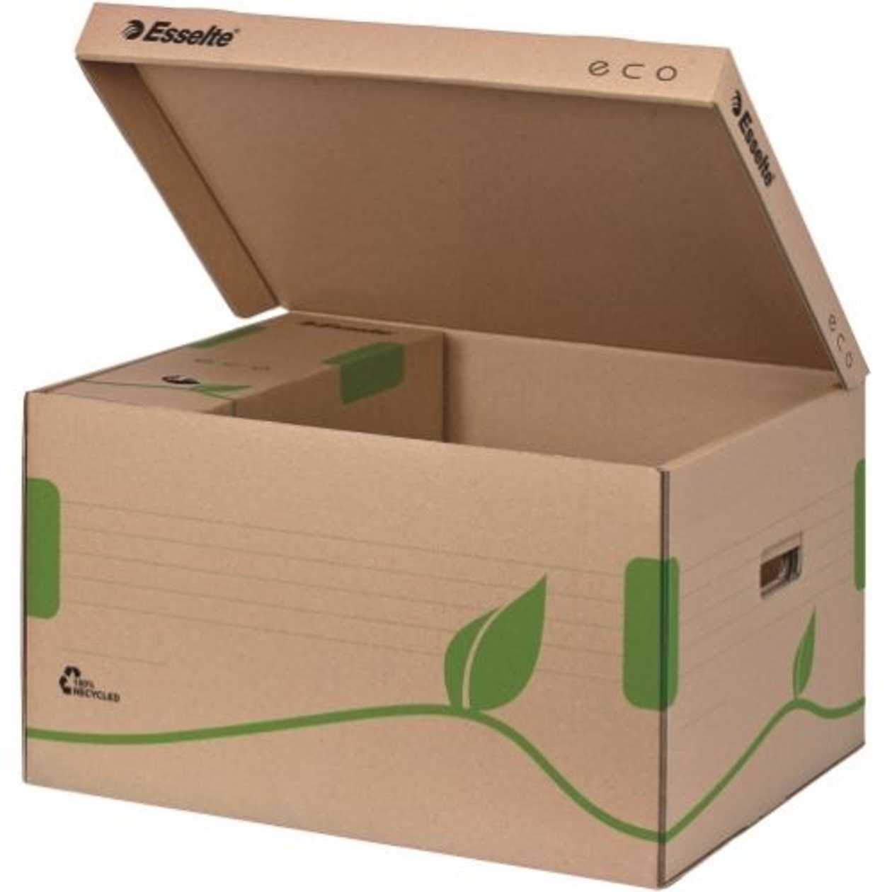 Archive Box Esselte Eco, 345x242x439 mm, Recycled Brown