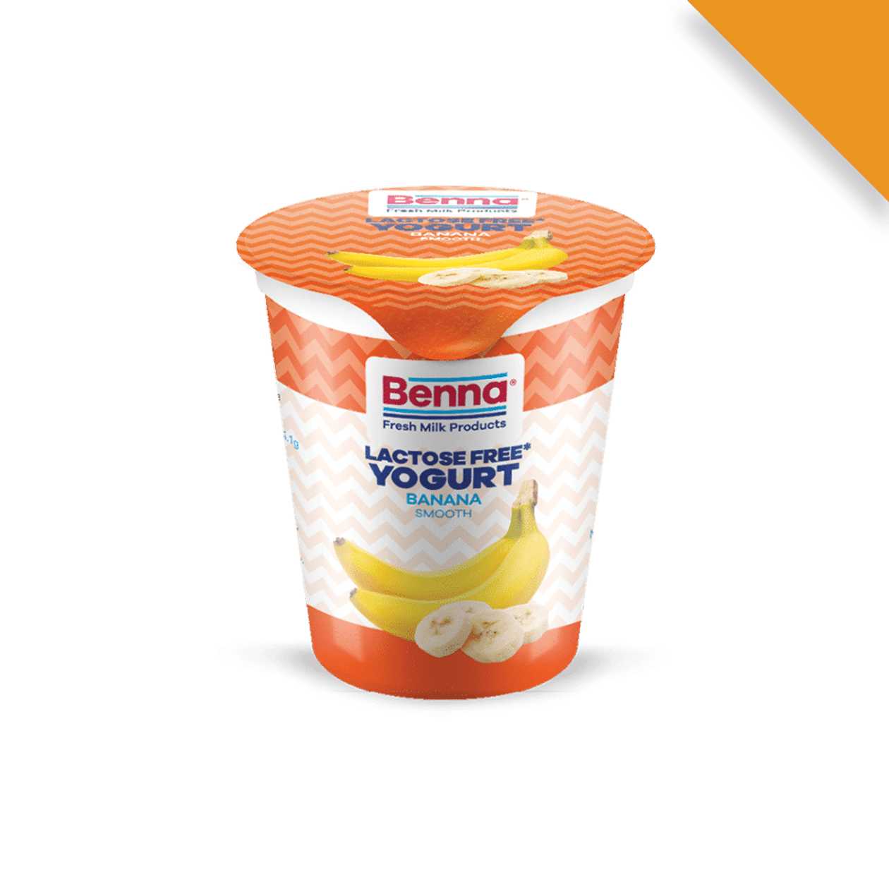 Benna Lactose Free Banana Yogurt, 150g