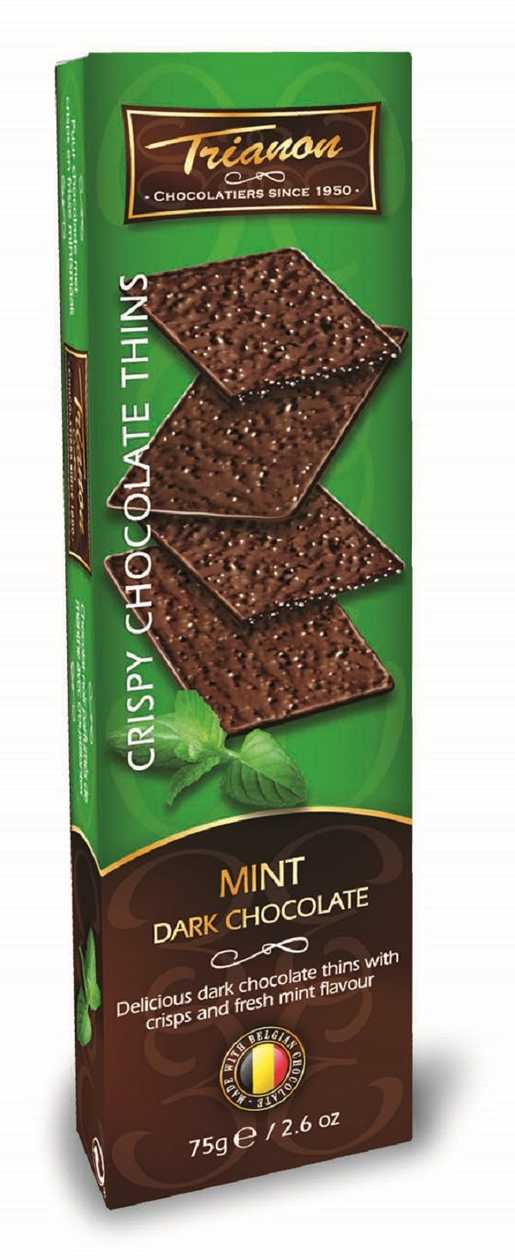Dark Chocolate Leaves with Coin 75 g, Trianon