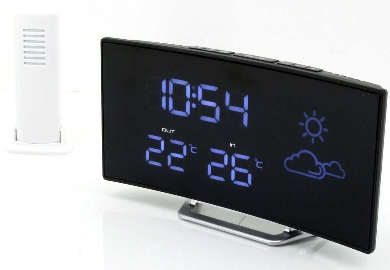 Clock Radio And Outdoor Thermometer Soundmaster Fur100 Alarm Clock And Weather Forecast with Barometer