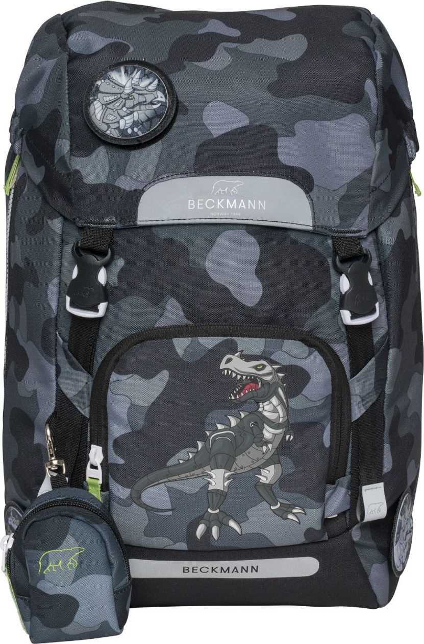 Backpack / Ranch Beckmann Classic Maxi Camo Rex Black for Children 122-150 cm, Capacity 28L, Weight 1000 g