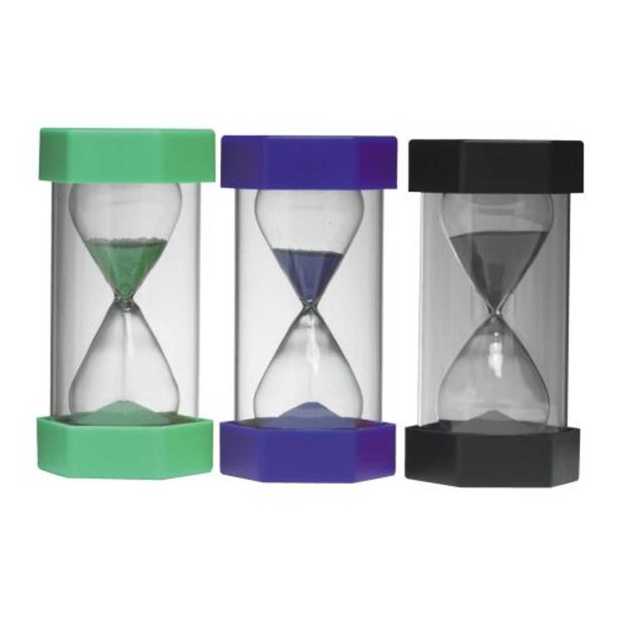 Hourglass 5 Min, Blue, Height 16 cm, Very Durable