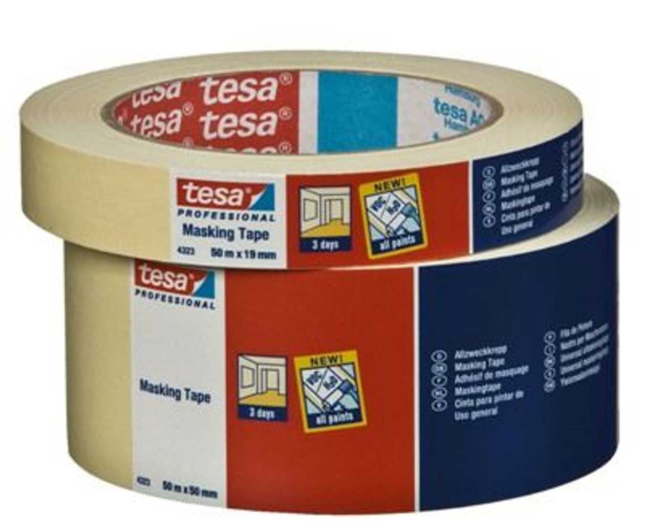 Masking Tape Tesa 50 mmx50 m For Interior Works Eco