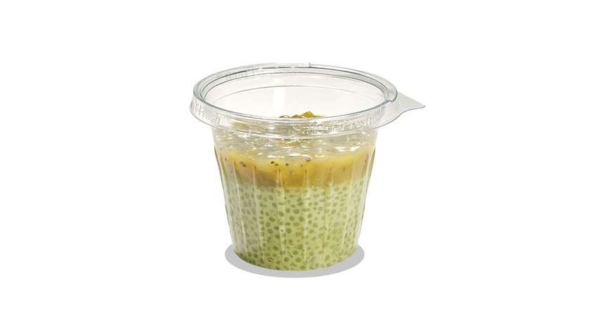 Tapioka matcha z kiwi