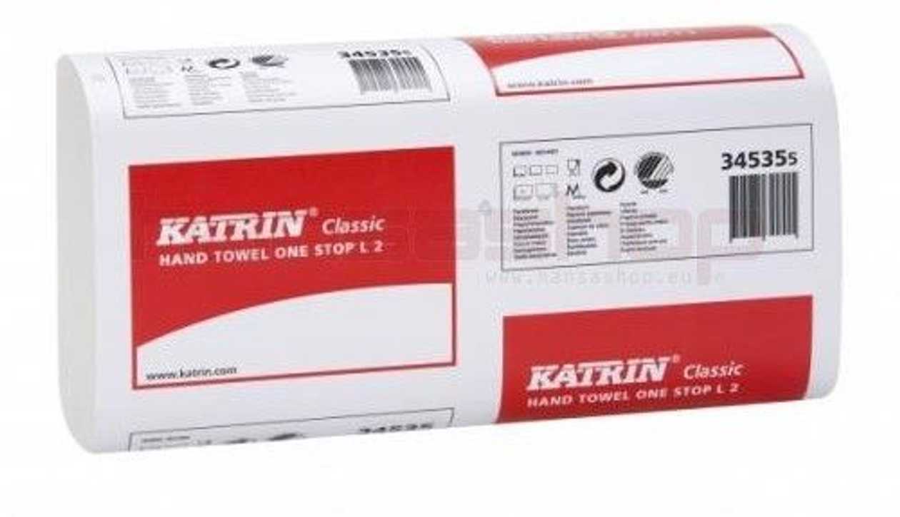 Sheet Towel Katrin Classic Onestop L2, 2-layer 110 Sheets/p kg.