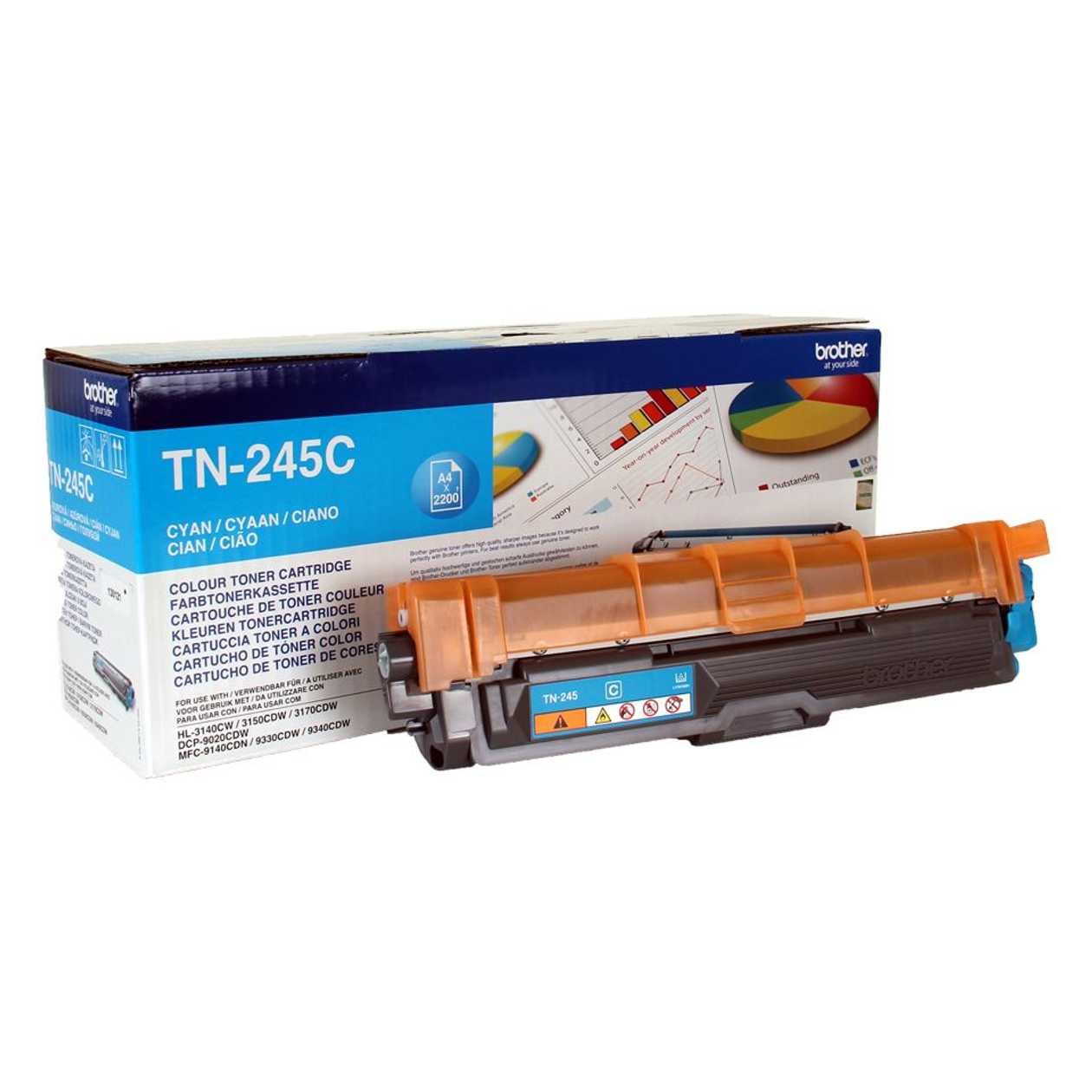 Tooner Brother Tn245C Cyan 2200Lk@5%