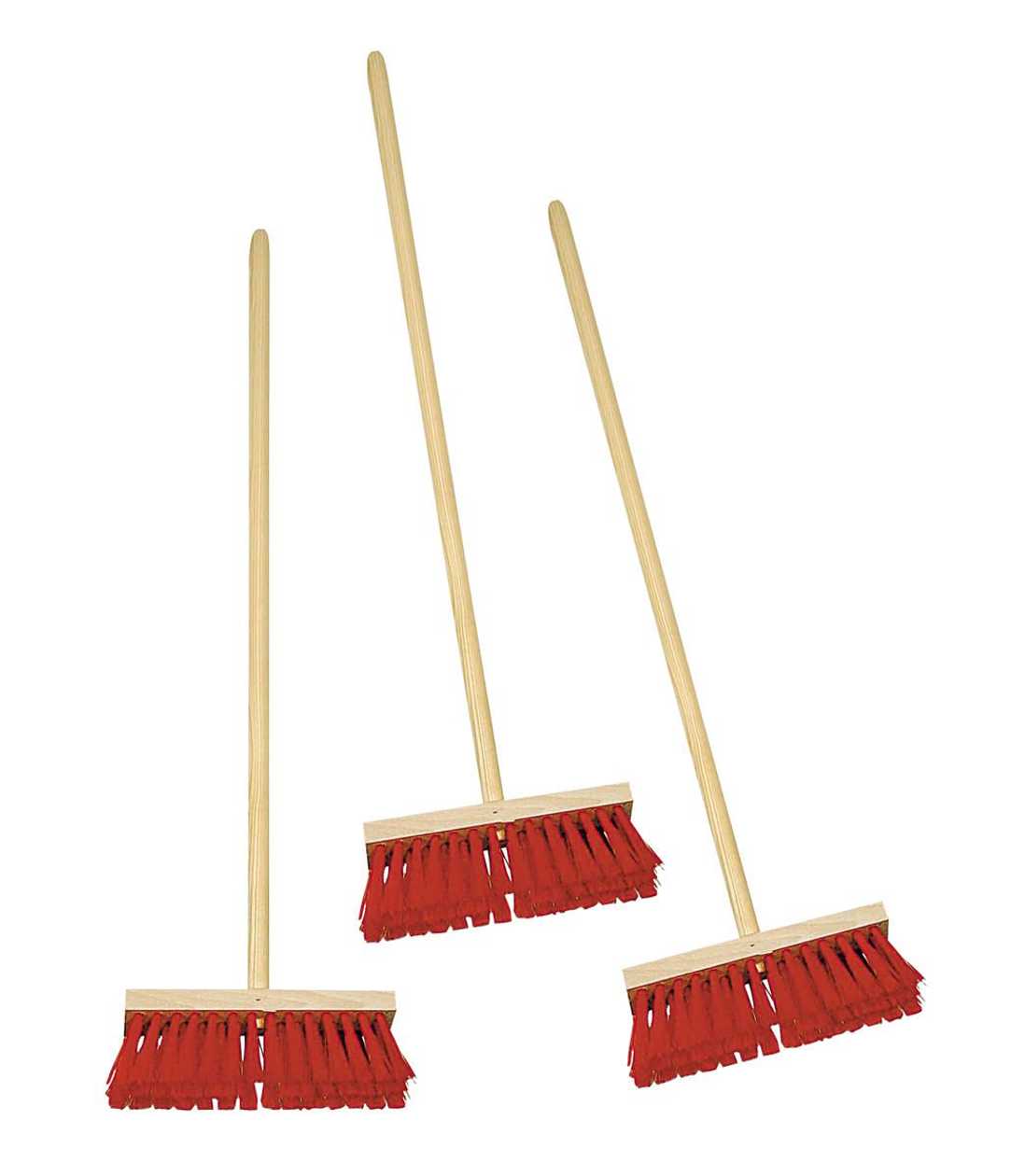 Outdoor Broom, Children's, Wooden Handle, 80 cm