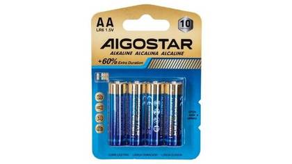 Aigostar Alkaline batteries AA LR6 Pack of 4