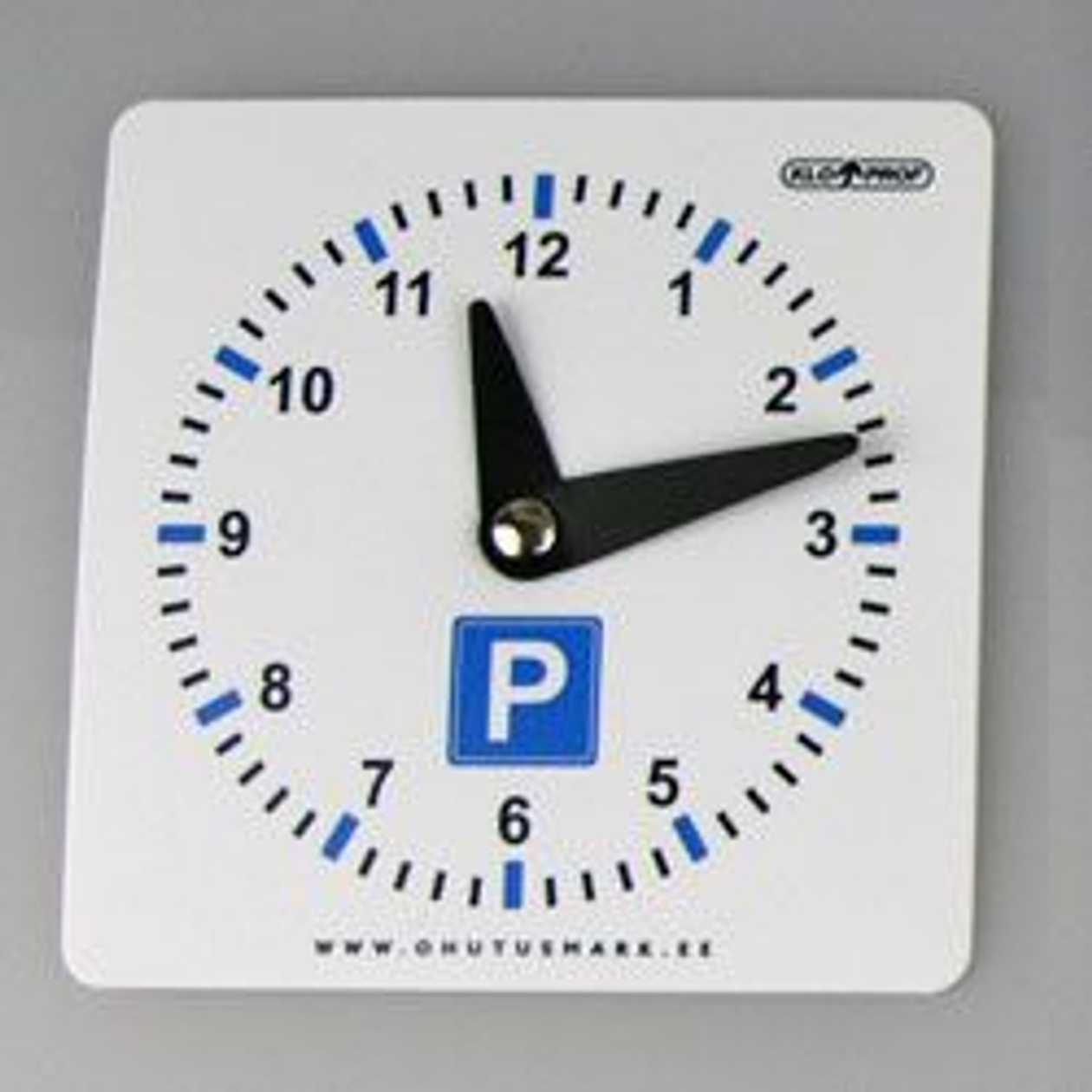 Parking Meter, with Sensors, Made of Durable Polypropylene (pp) Plastic. Size 10x10 cm