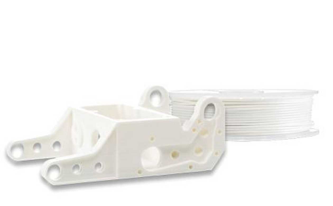 Pla Tough Filament For Ultimaker 3d Printer, White, 2.85mm 750g