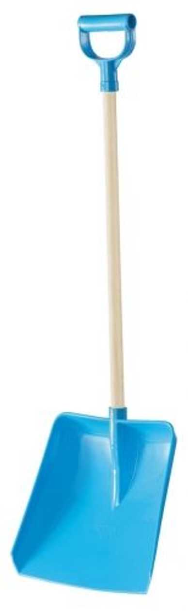Children's Snow Shovel, Plastic, Wooden Handle, Shovel Length 67 cm