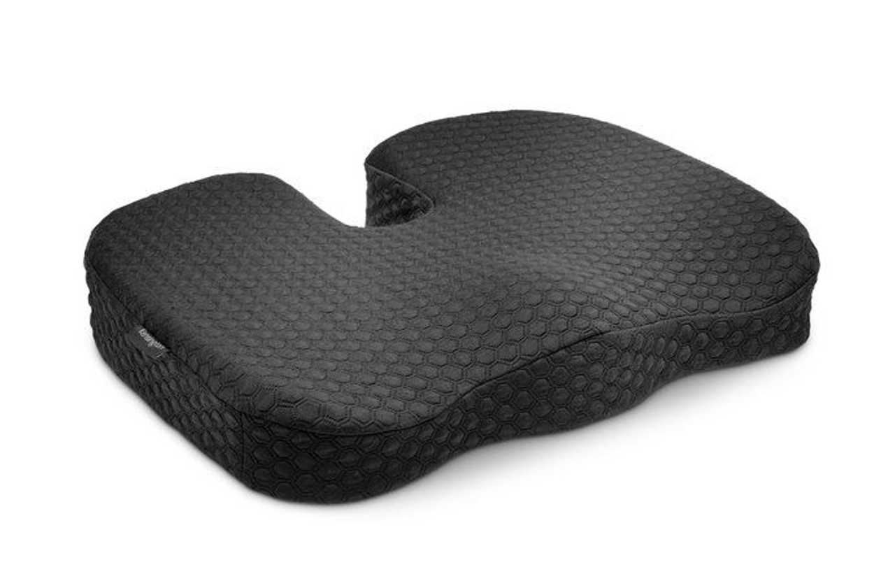 Ergonomic Seat Cushion Kensington Cool-gel Seat Cushion Premium, Non-slip U-shaped gel Cushion Form, Washable Cover, Carrying Strap