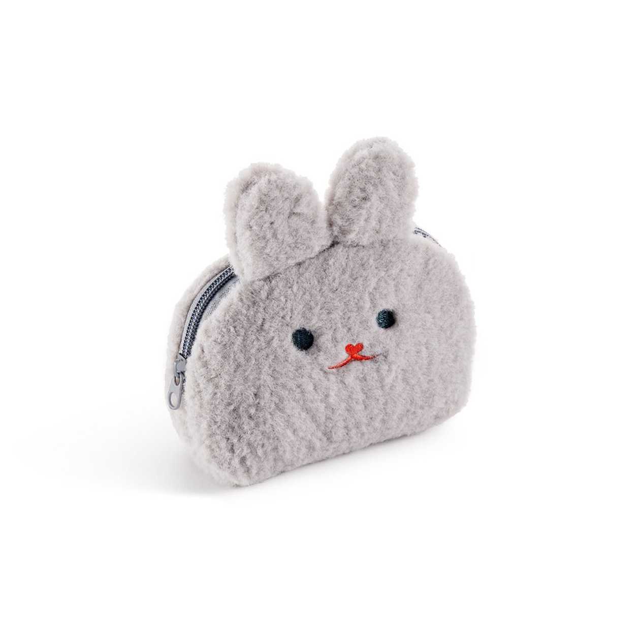 Purse Fluffy, Gray Miquelrius