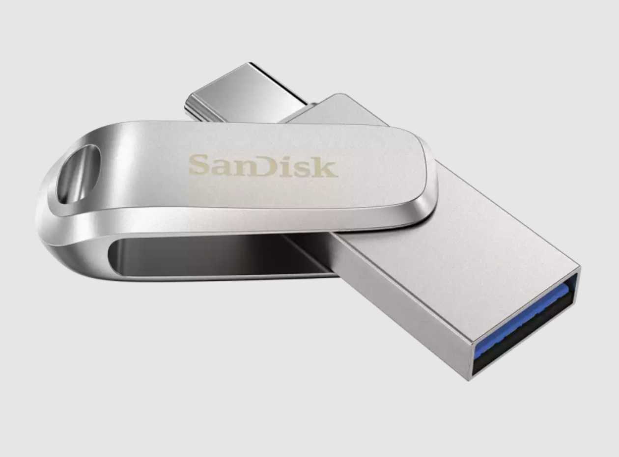 USB Flash Drive Sandisk USB-c 64 gb/sdddc4-064 g-g46 Ultra Dual Luxe, Type-c