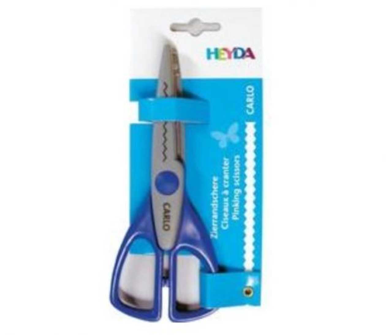 Scissors Deco 16 cm, Motive Carlo, Heyda