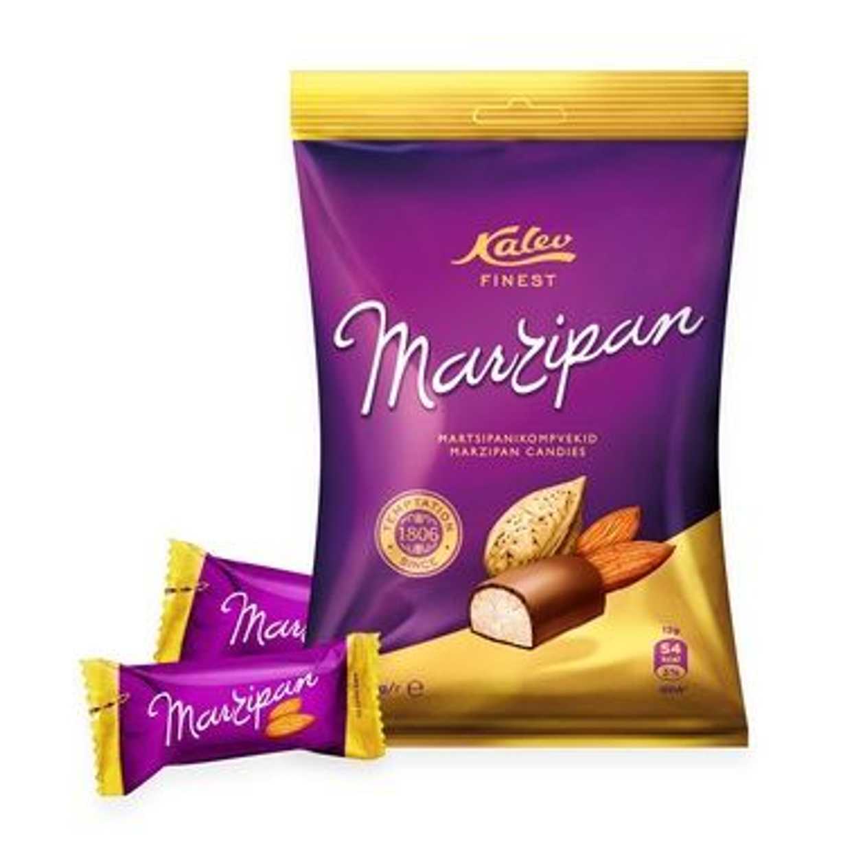 Candy Praline Finest Marzipan 175 g, Kalev