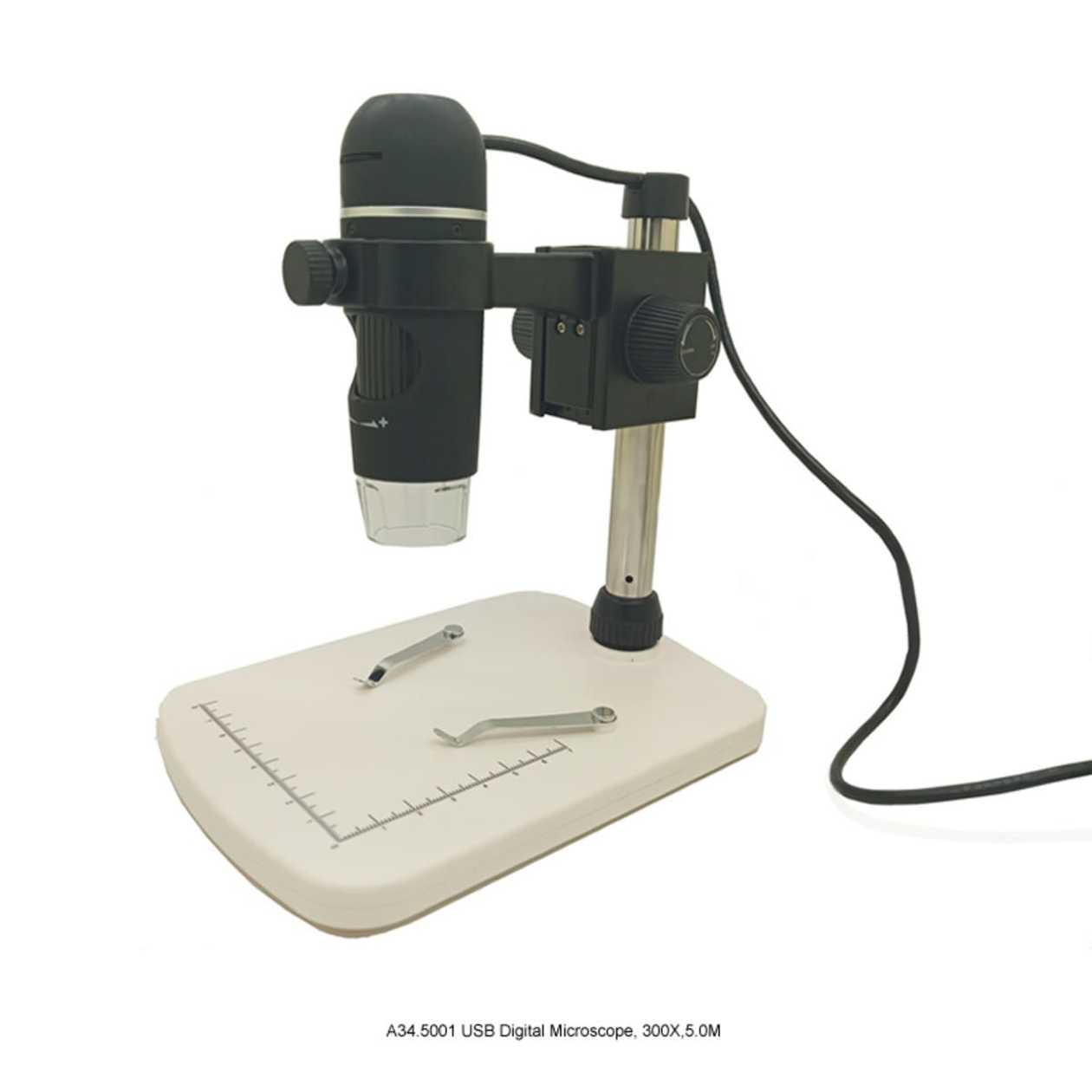 Usb Microscope with Tripod, Magnification 30 - 300x, 5mpixel