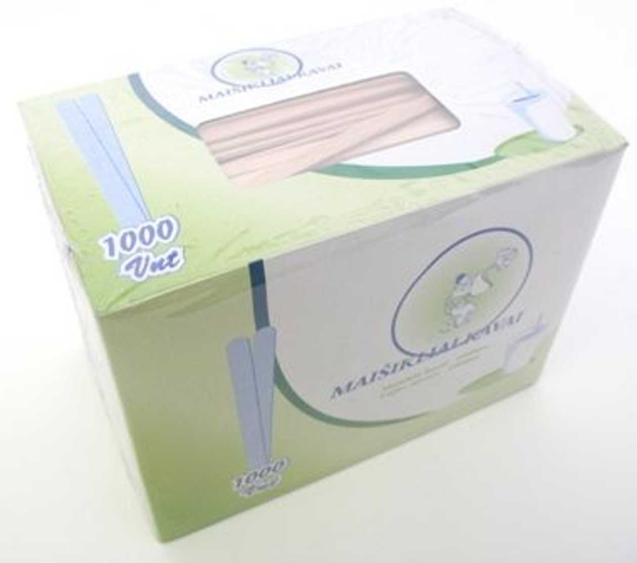 Wooden Mixing Stick 14 cm, 1000 pcs./p kg.