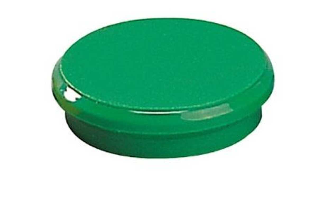 Chalkboard Magnet 24 mm green, 6 pcs./p kg., Dahle