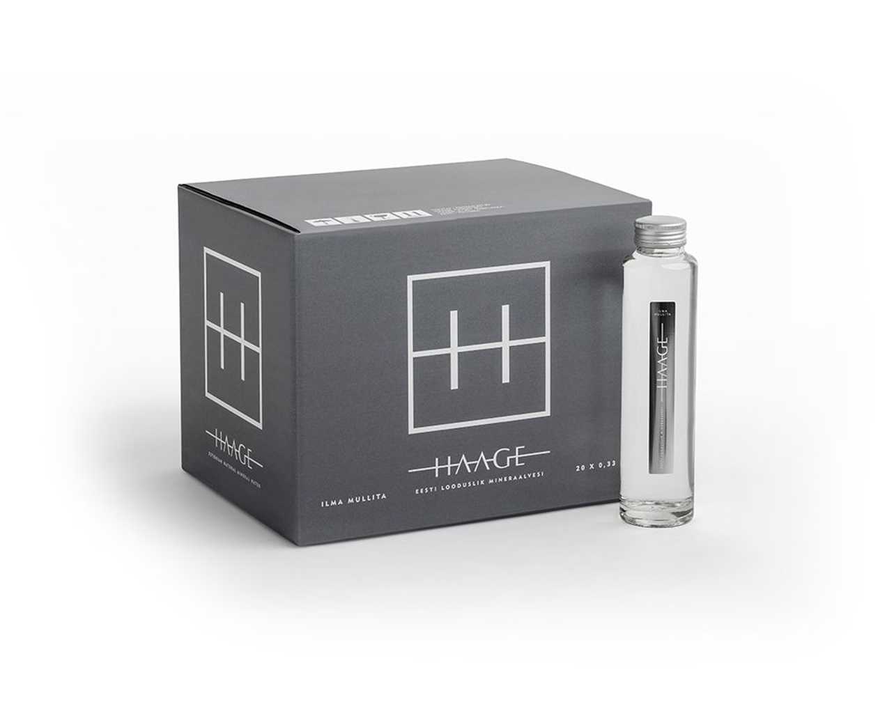 Natural Mineral Water Haage without gas 0,33 l (Glass)