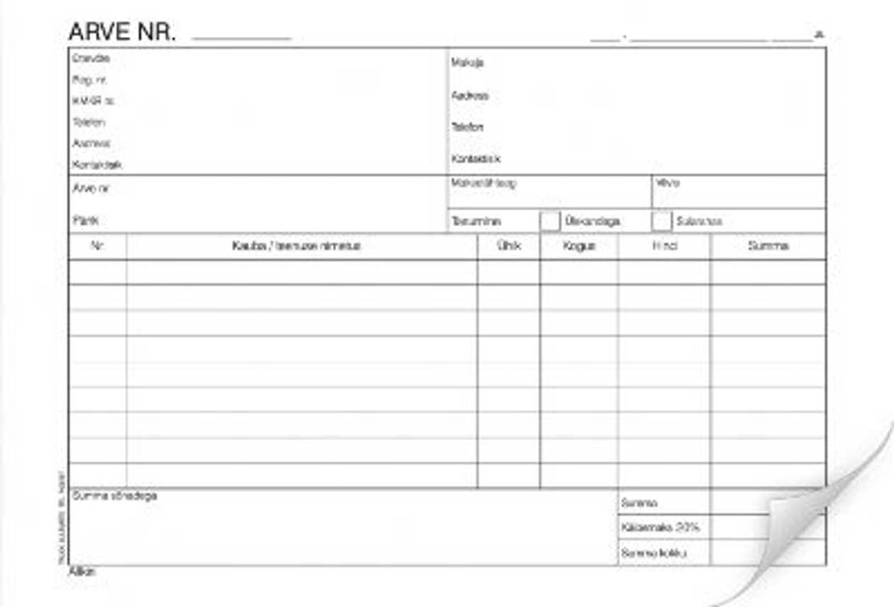 Invoice A5 Self-copying Book (100 Sheets)