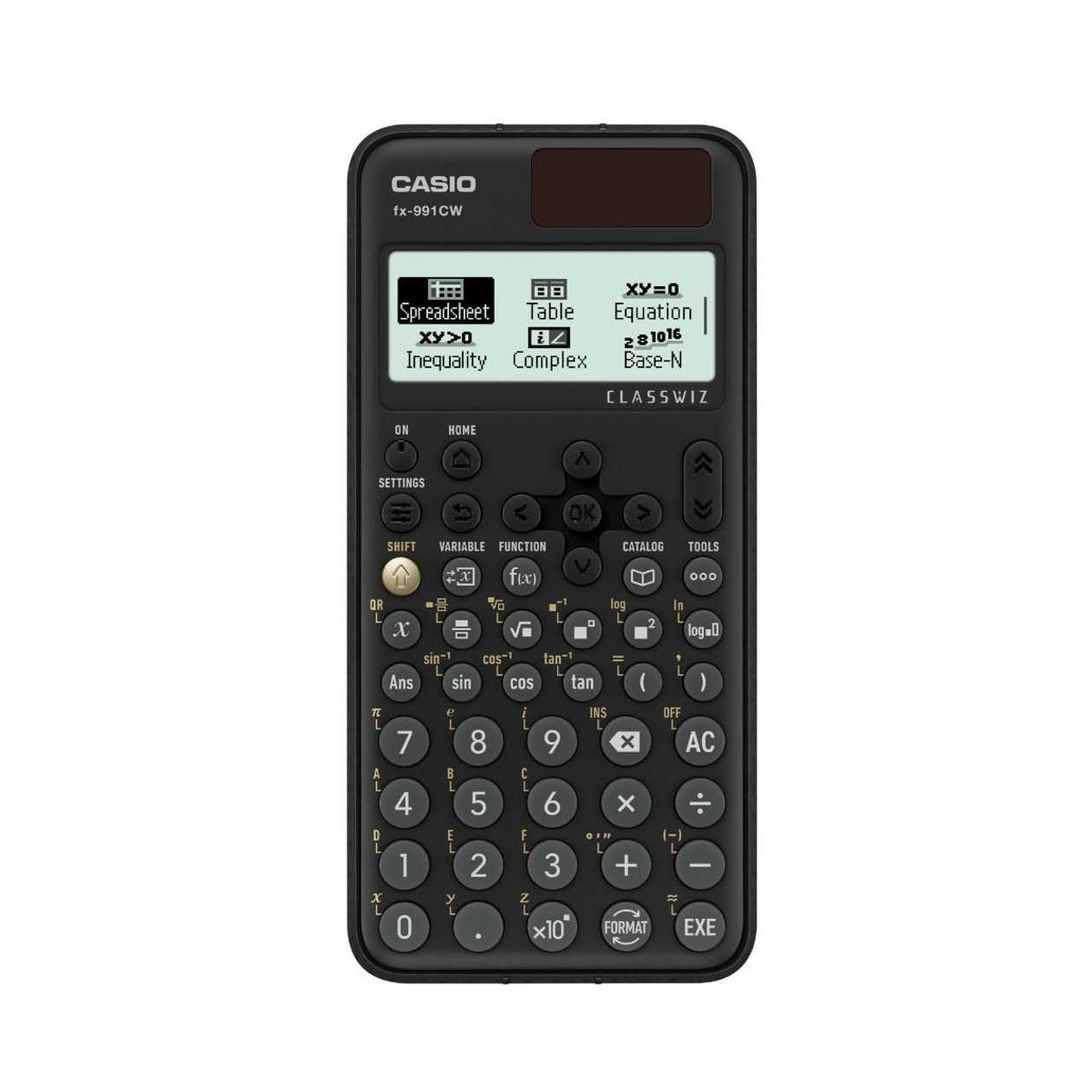 School Calculator Casio Fx-991Cw Classwiz - Hd Natural Multiscreen Matrix Display, 552 Functions, Standard And Solar Battery.