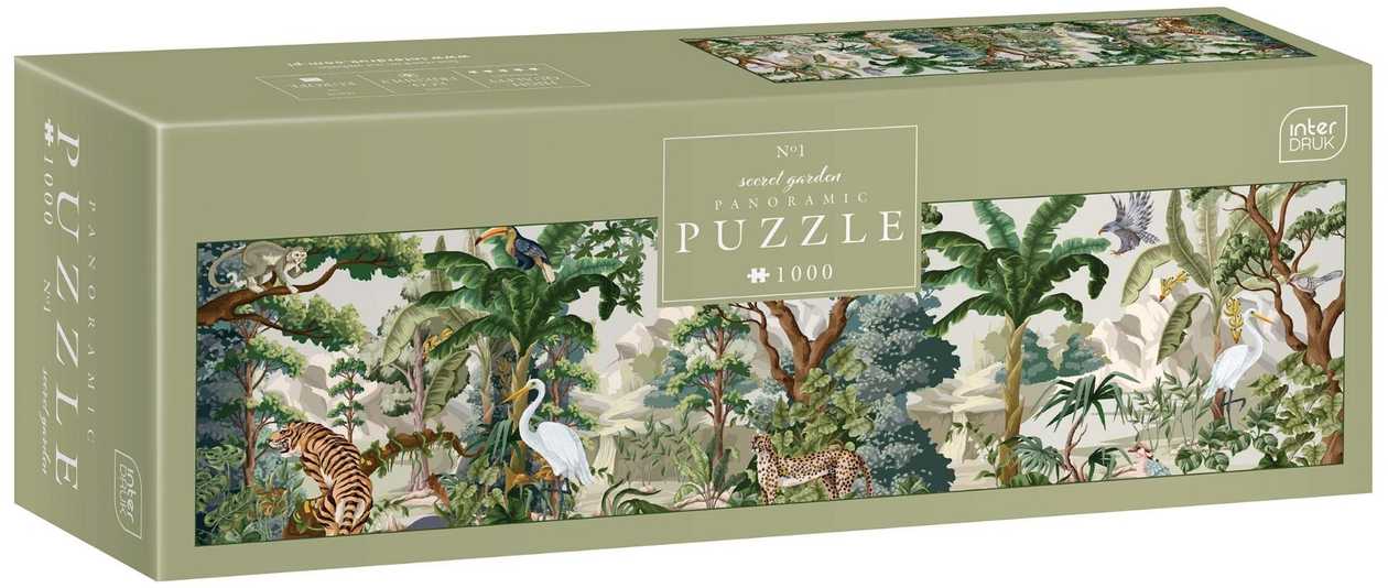 Panorama Puzzle 1000 Pcs Secret Garden 1