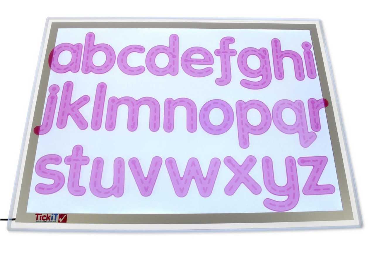 Translucent Small Letters, 26 pcs. (not Including Letters), Height 12 cm