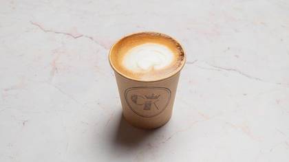 Coconut and Caramel Latte with Whipped Cream