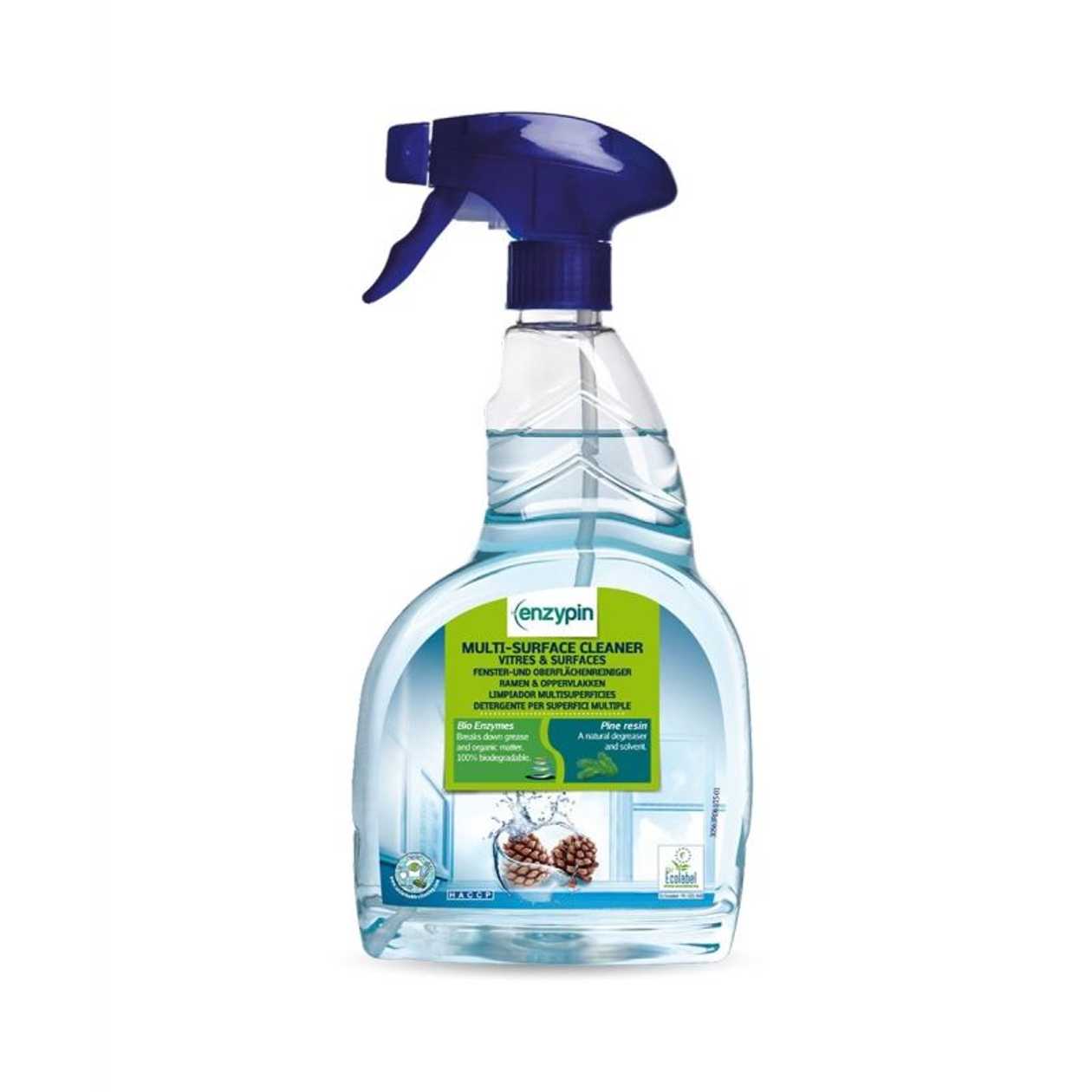 Cleaning Agent Bioactive For Shiny Surfaces Enzypin 750 ml