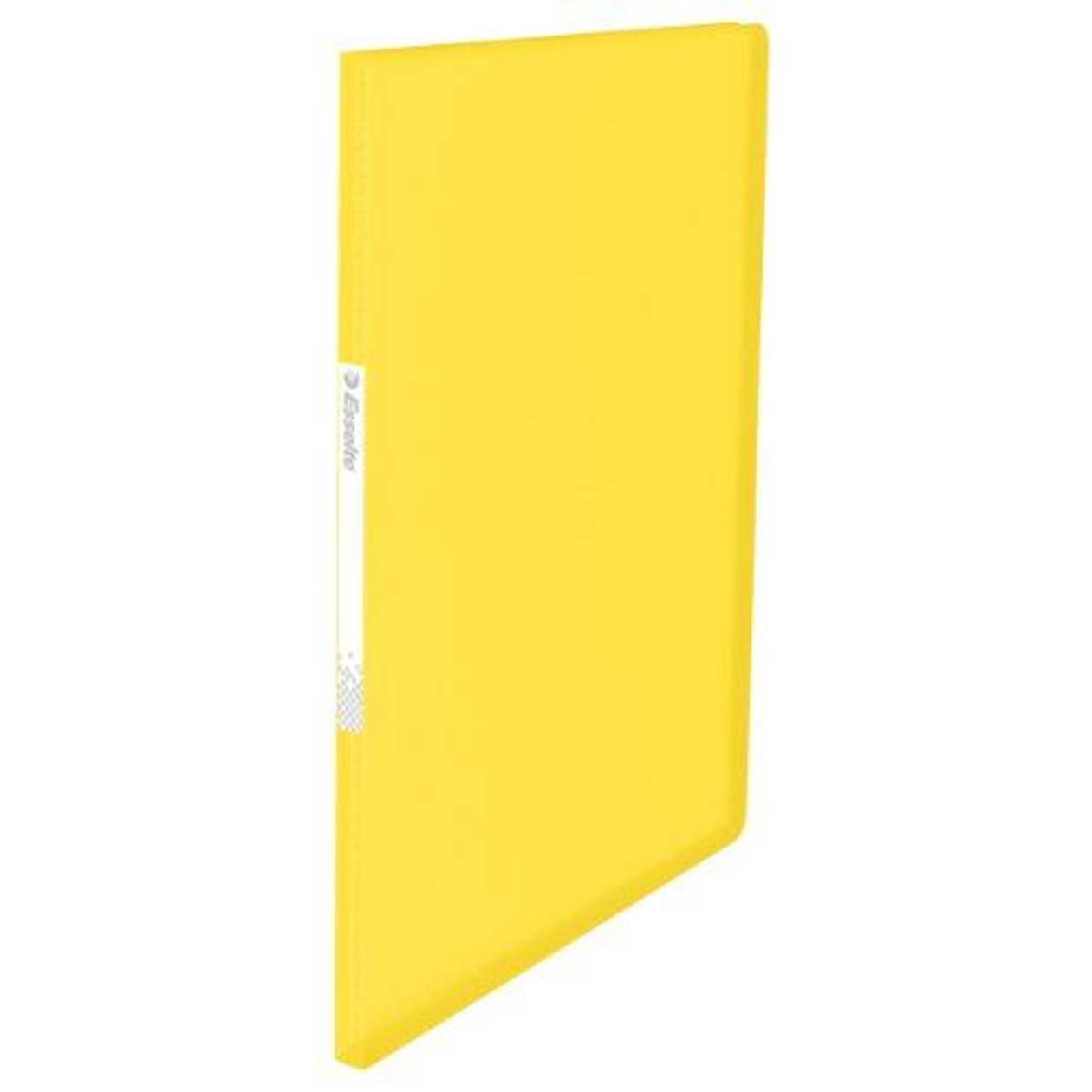 Menu Covers A4 20-pocket Yellow Esselte Vivida