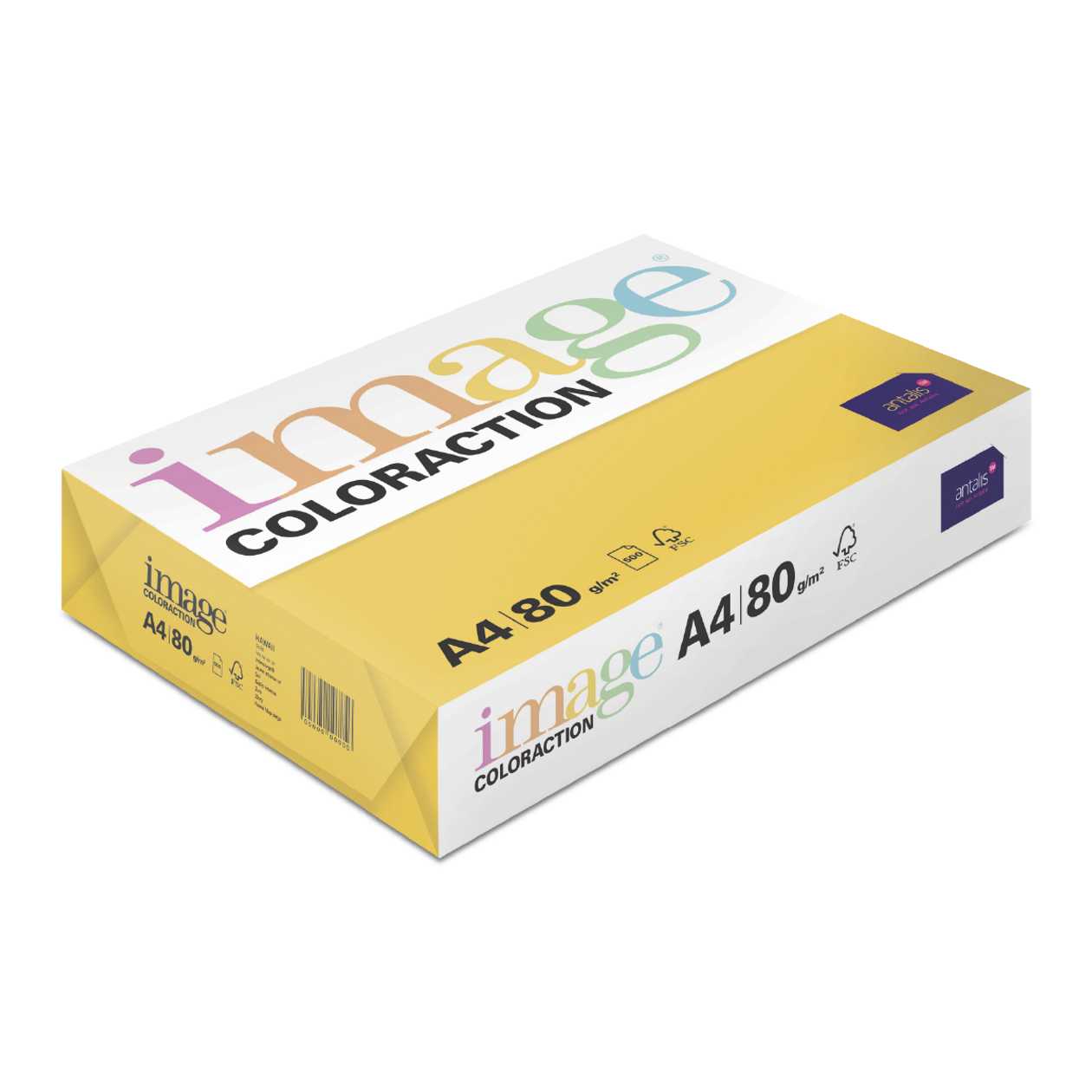 Copy Paper A4 80 g golden (hawaii/gold) No. 58 In A Pack of 500 Sheets