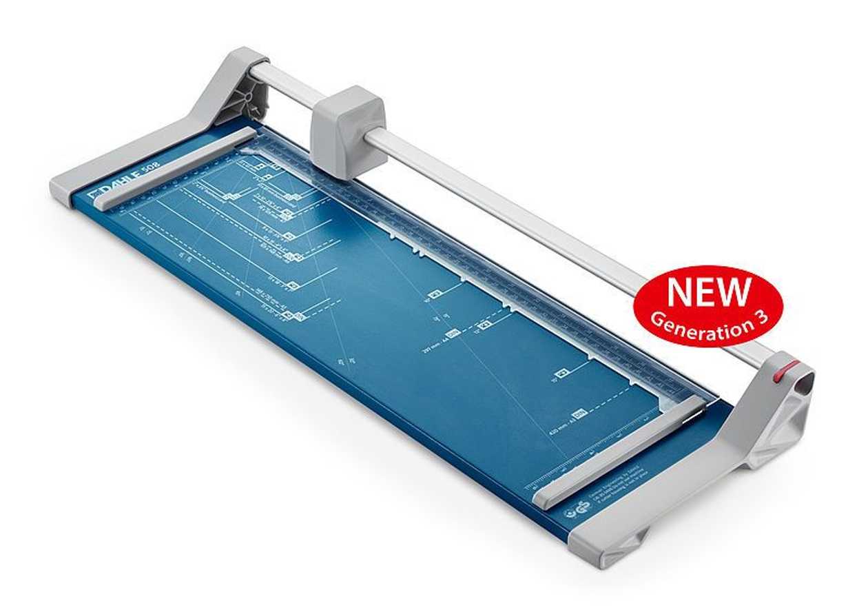 Guillotine/trimmer Dahle 508 New, Cutting Width 460 mm/a3, Cutting Thickness 0.6mm