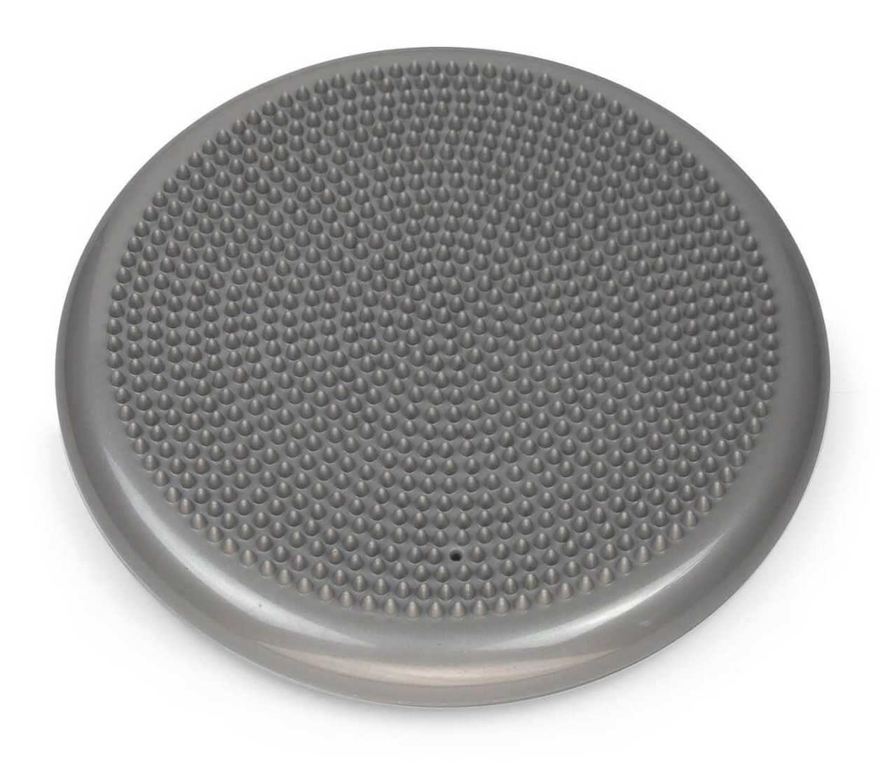 Active Cushion, Massage, D33 cm, Height 7.5 cm, Weight 1050 g, Pvc, Gray