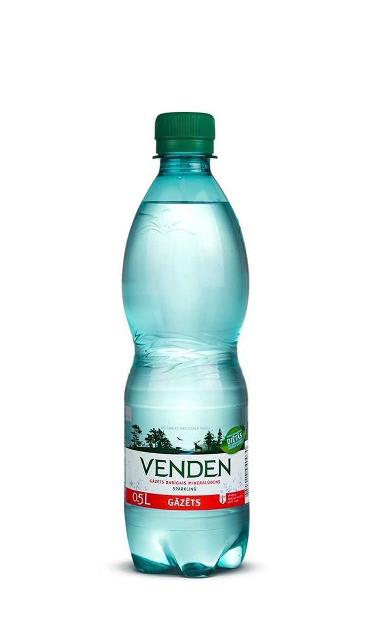 Mineral Water Venden with gas 0,5 l (Plastic Bottle)