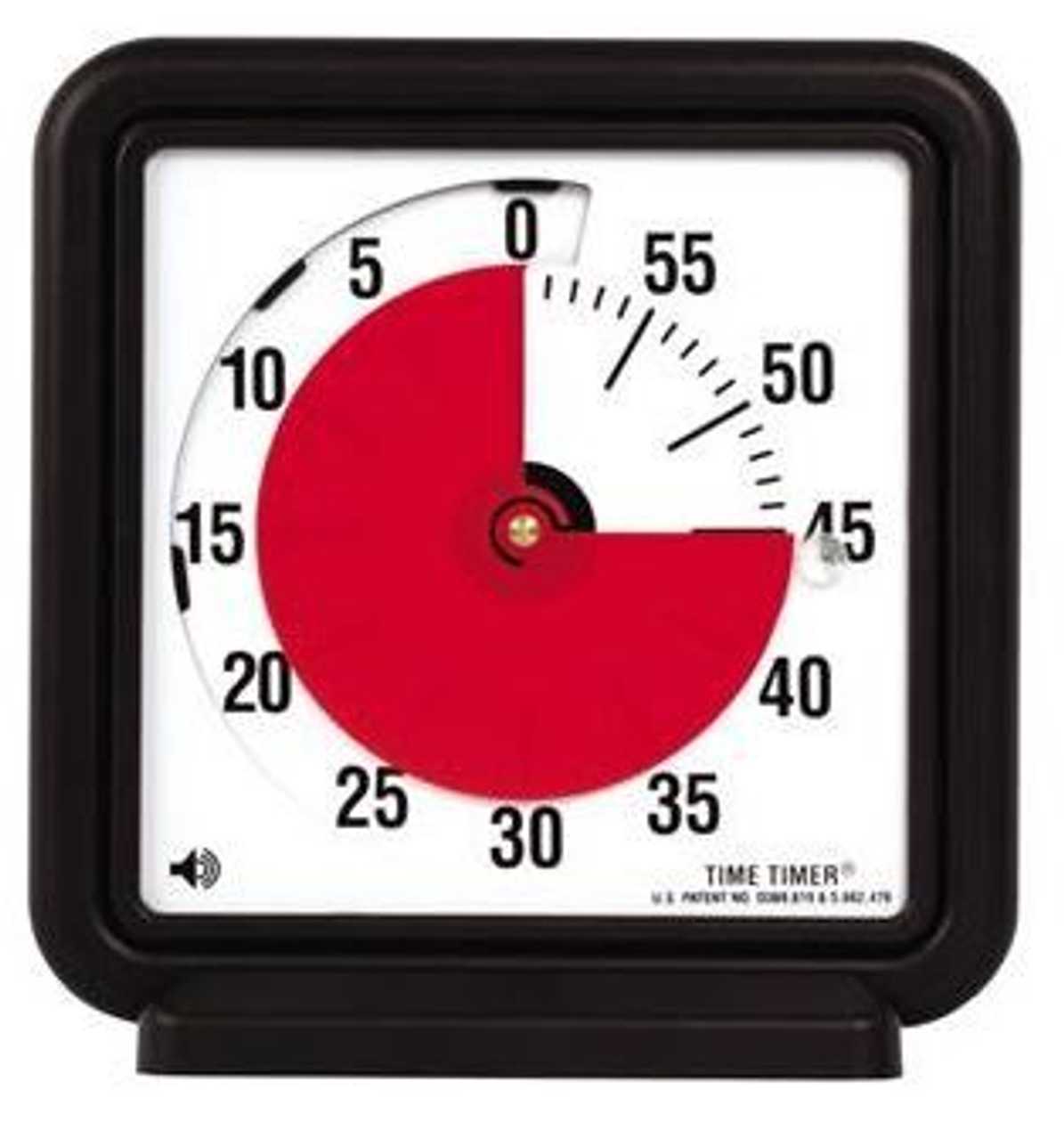 Timer 0 - 60 Minutes, Time Timer, Small, 9 x 9 cm