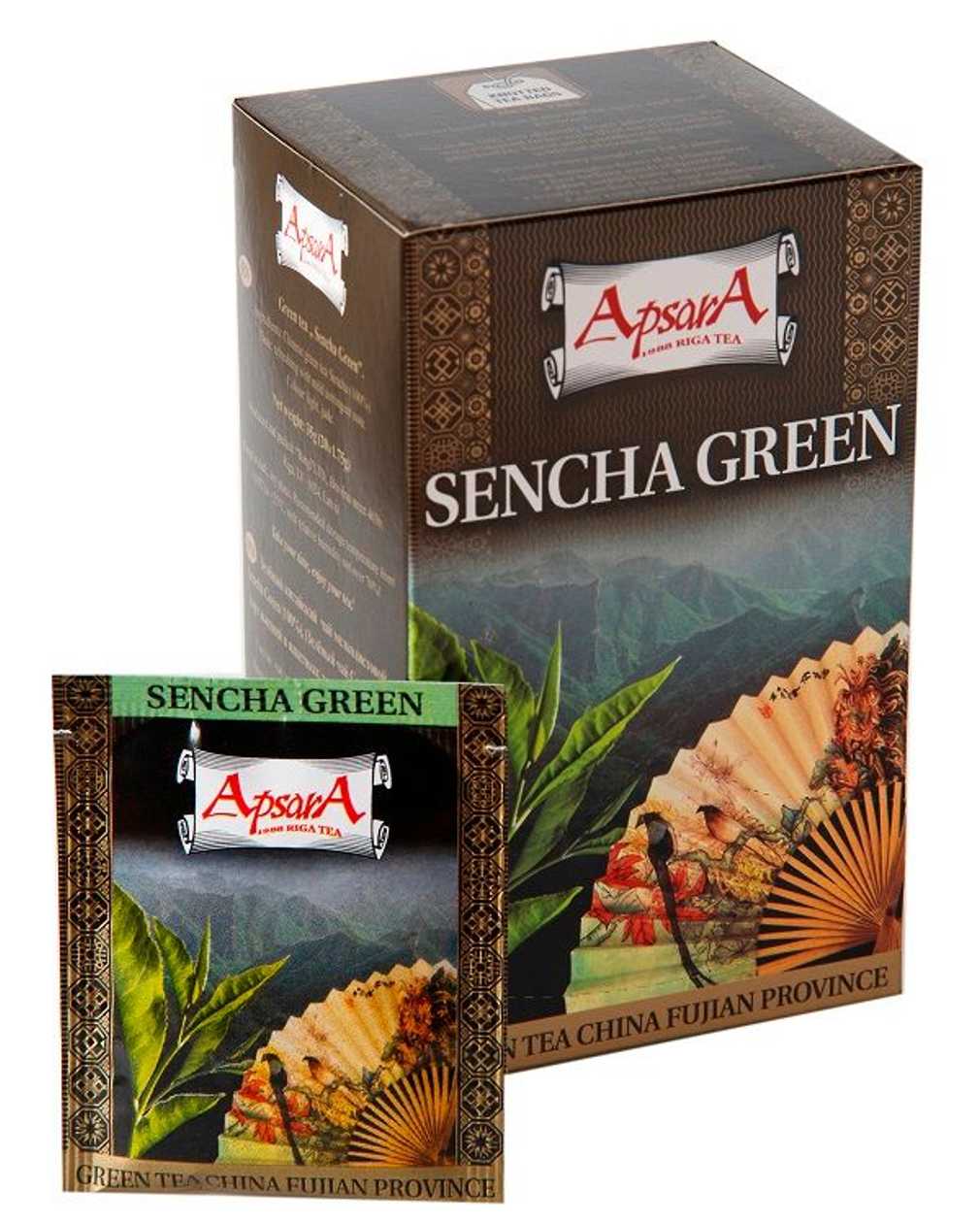 Green Tea Apsara Sencha 1.75 g*20 pcs./p kg.
