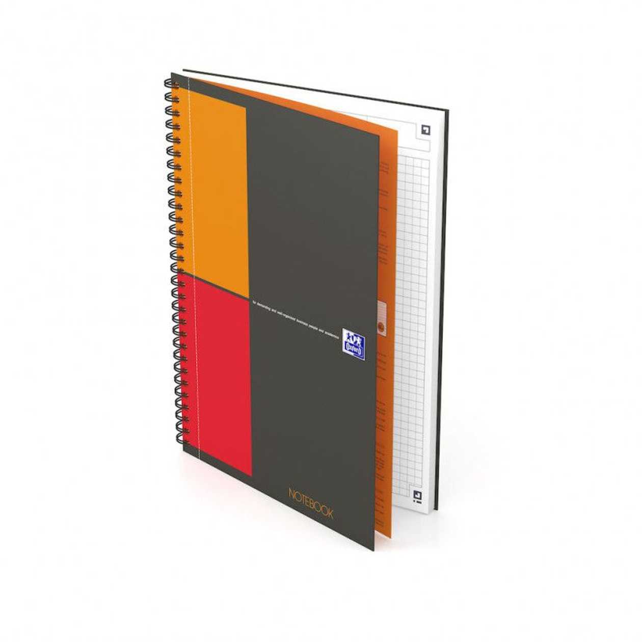 Folder B5 Square 5x5 80-page Spiral Binder Oxford International