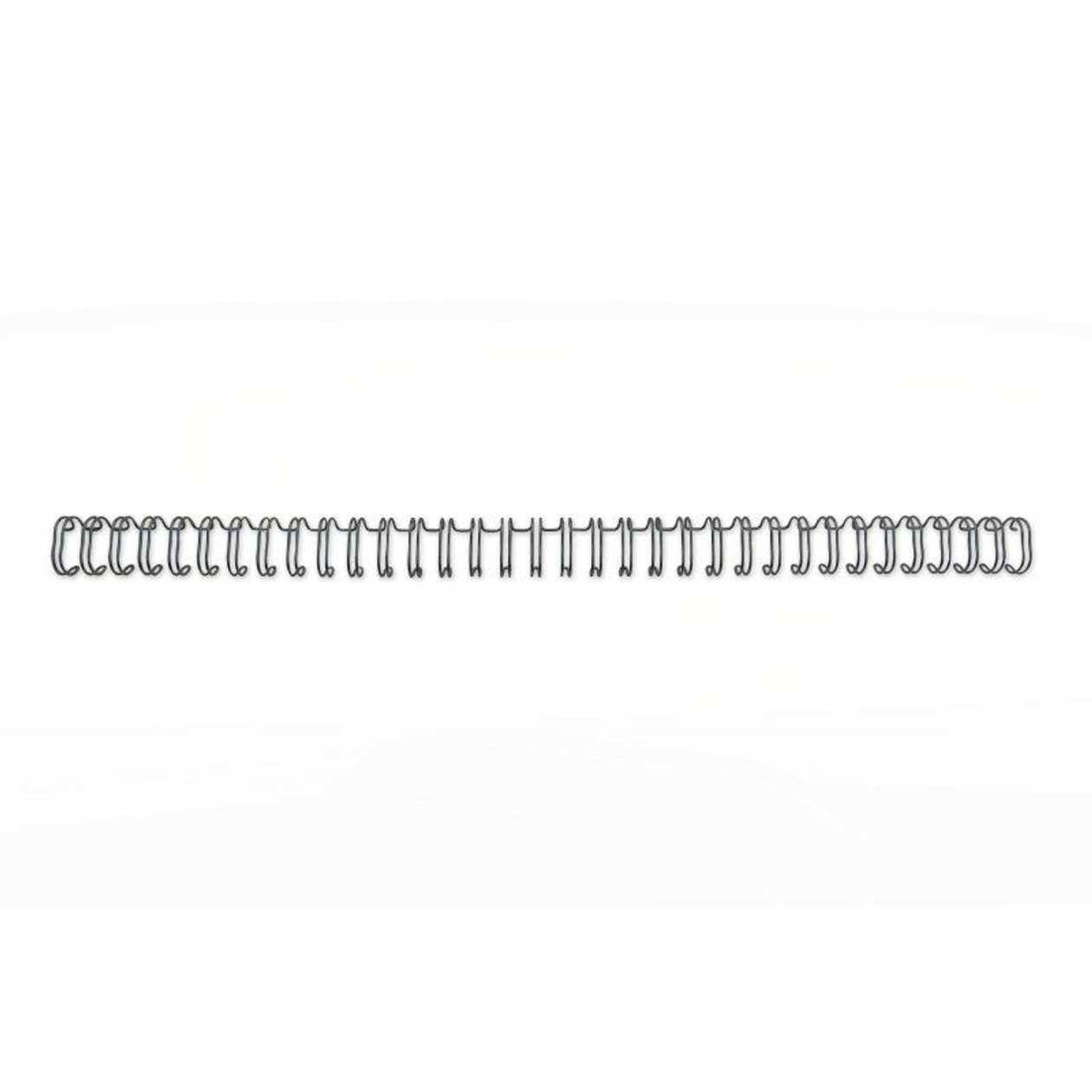 Binding Wire 3:1 (With 34 Holes), No6, 9,5 mm, Black, Up To 65 Sheets, 1Pk (Pack Of 100 pcs.)