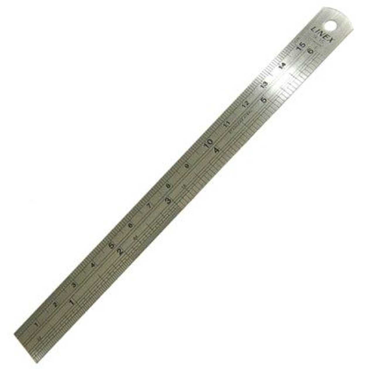 Ruler Steel Linex Sl15, 15 cm Metal