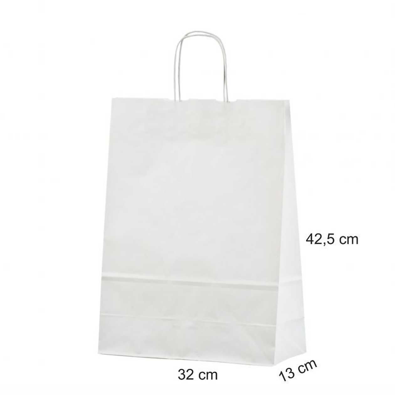 Gift Bag with Drawstrings 32X13X42,5 White